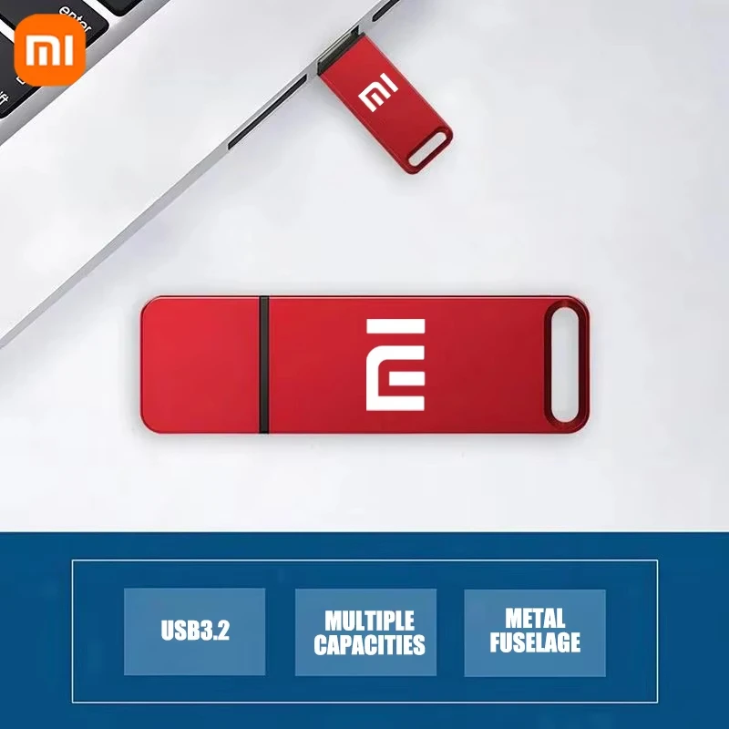 XIAOMI U-диск USB-флеш-накопитель 3 2 Type-C Интерфейс мобильного телефона Компьютер Взаимная передача Портативная USB-память ТБ Фото №3