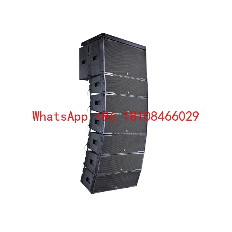 

Professional Audio Active Dual 18" Subwoofer & Two-way Line Array Speaker System with DSP 10000W Output Power