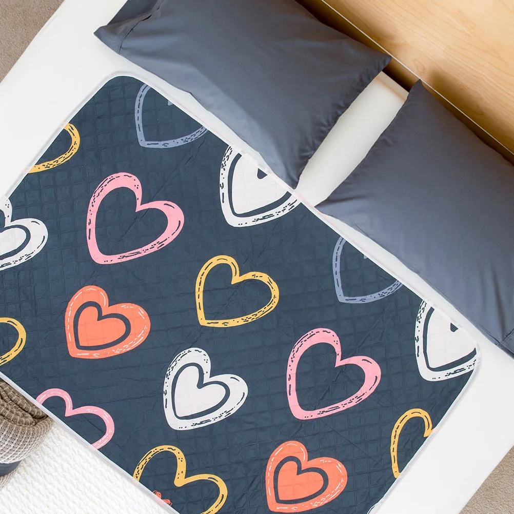 

2Pcs Breathable Urinary Incontinence Mat Cotton Bed Pads for Elderly Baby Menstruation Reusable Waterproof Protection Pad