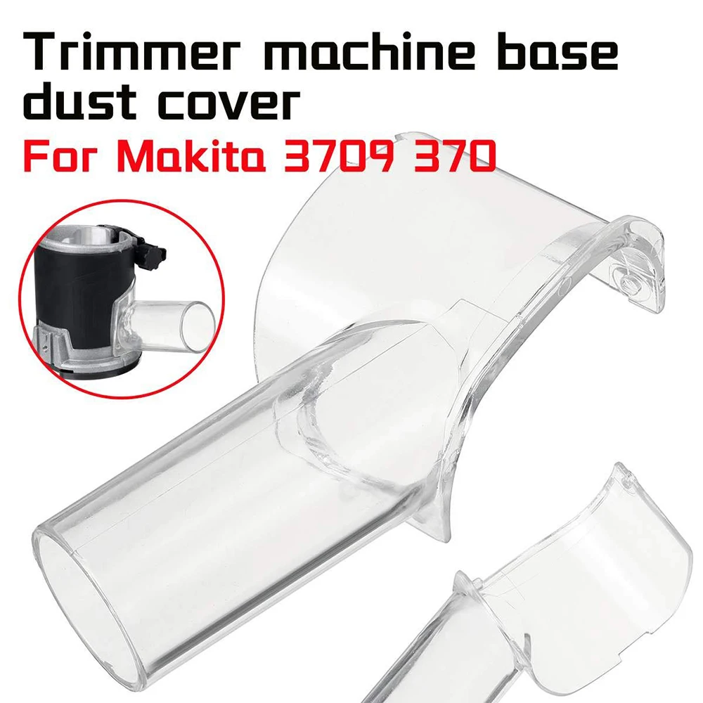 65MM Router Base Dust Cover Plunge Router Base Dust Cover Vacuum Cleaner Trimming Machine Base Wood Milling Stand For Makita 370