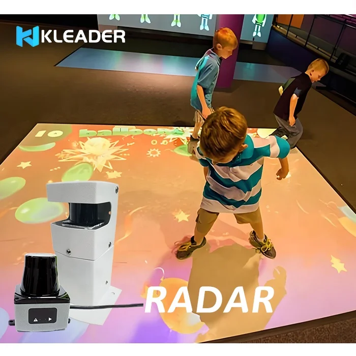 Radar Touch Motion Sensor Interactive Lidar Touch Projection Used With Projector for Large Screen Events Display with Software