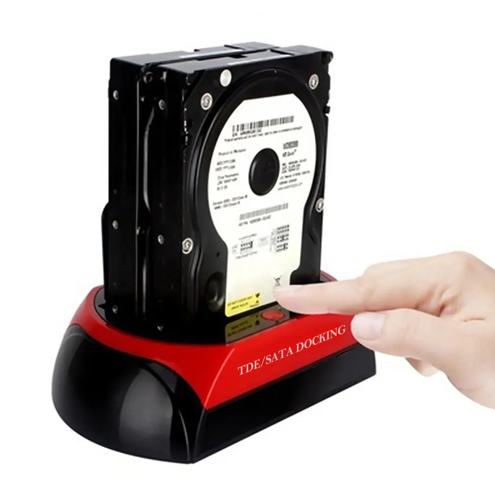 

2.5/3.5" SATA IDE HDD Docking Station Clone HDD Enclosure USB 2 Ports USB 2.0 Type C Hub MS/M2/XD/CF/SD/TF Card Reader Wholesale
