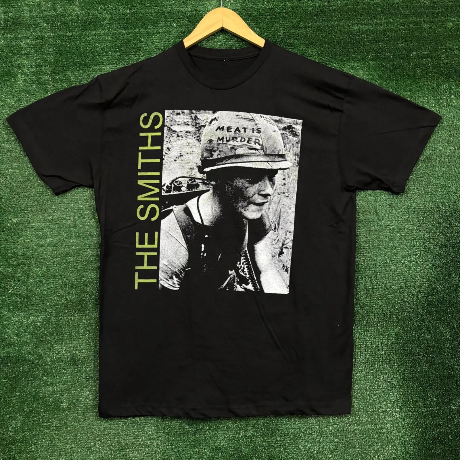 The Smiths Meat Is Murder Rock Band T-Shirt Woman Man Summer Fashion Casual Cotton Graphic T Shirts Short-sleev Streetwear