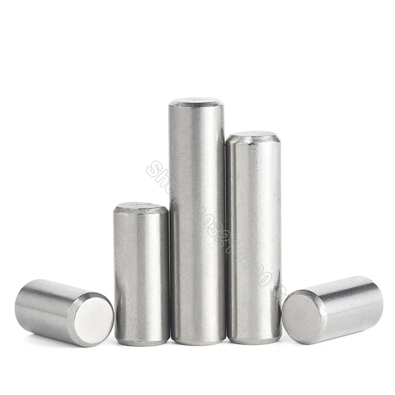 10-100Pc M1 M1.5 M2 M2.5 M3 M3.5 Cylindrical Locating Dowel Pin Stainless Steel Metal Fixing Shaft Lock Pins Round Bar Solid Rod