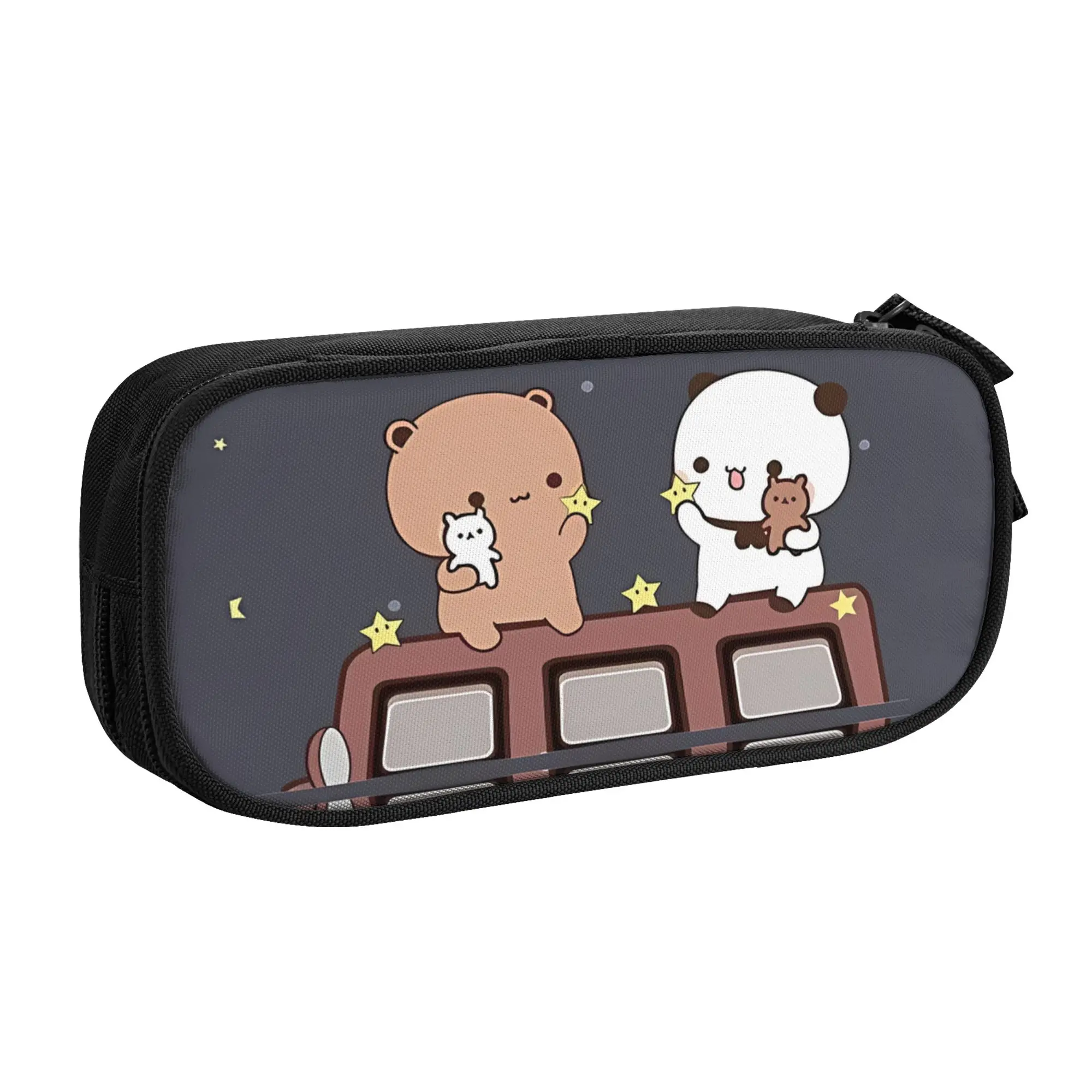 1 piece Lightweight Watching The Moon Together Pencil Case Boys Pen Bag Bubu And Dudu School Stationery Bag