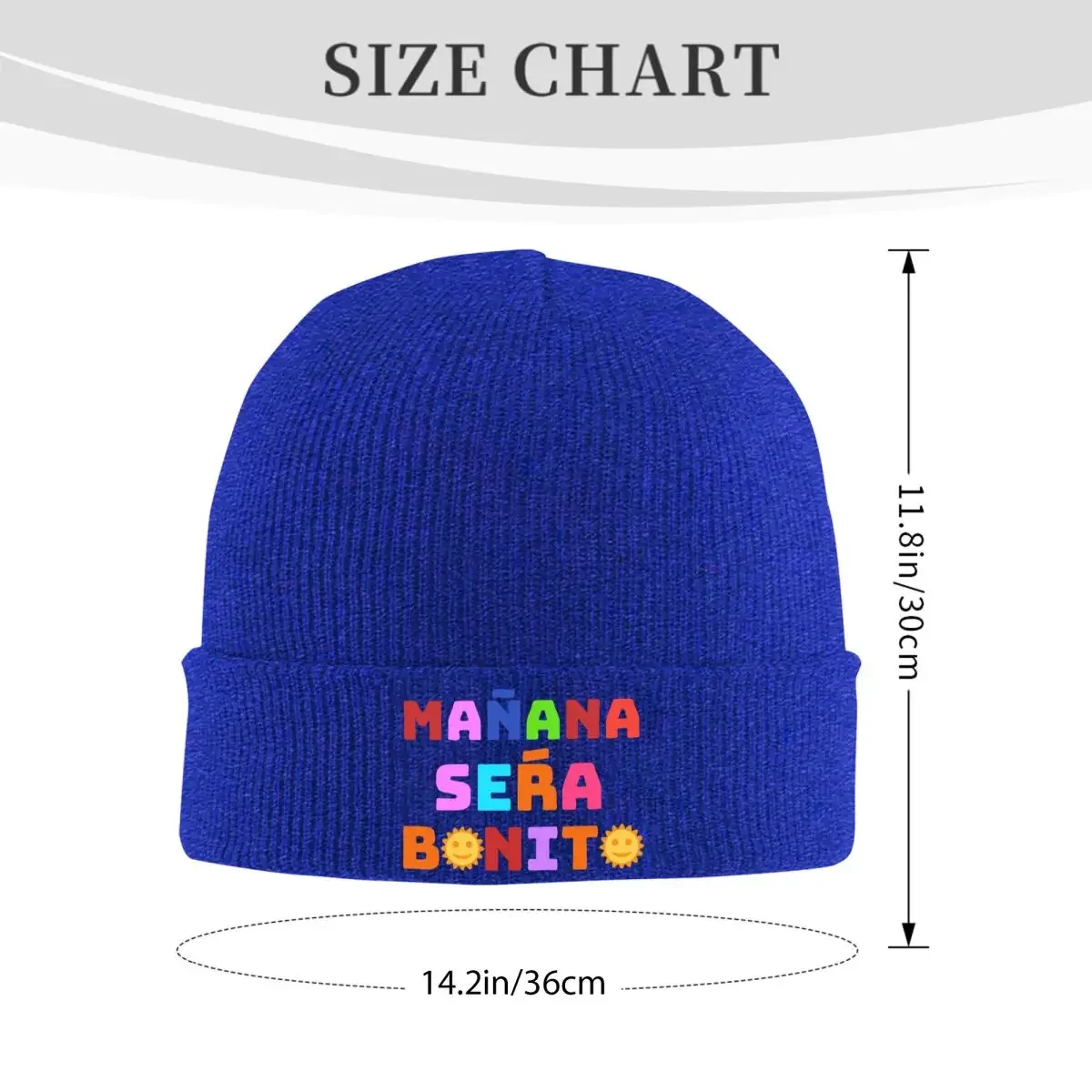 Karol G Manana Sera Bonito Knit Hat Beanie Winter Hat Warm Street Cap for Men Women