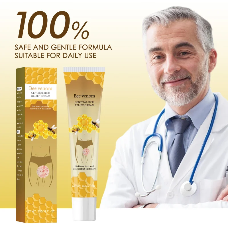 

Крем для ухода за кожей с пчелиным ядом питает кожу тела нежными ингредиентами для наружного применения