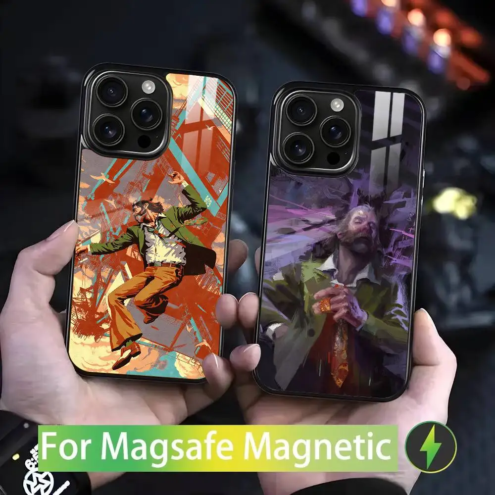 

G-Game D-Disco E-Elysium For iPhone 17,16,15,14,13,12,11,Pro,Max,Plus,Mini,SE4,E Magnetic Magsafe Wireless Charging