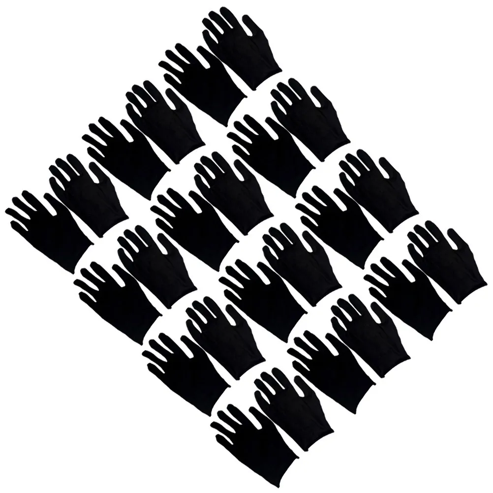 

12Pairs Thick Labour Protection Cotton Gloves Comfortable Working Gloves Hand Safety Breathable Anti-Skid