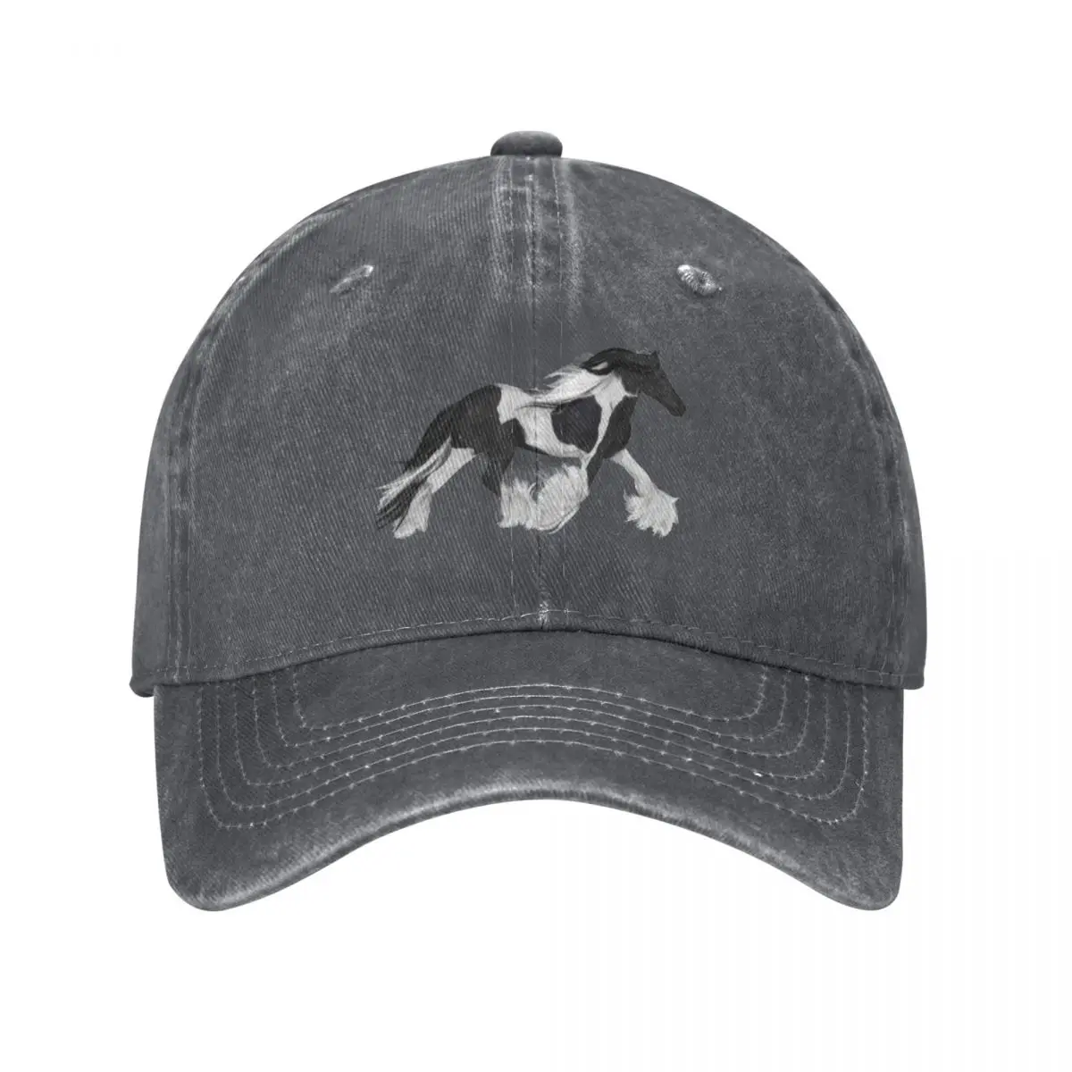 

Gypsy Vanner Horse Baseball Cap Icon New Hat Women Caps Men's