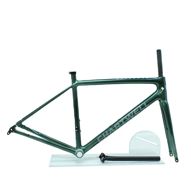 

49/52/54/56cm Internal Cable Carbon Fiber Frame Road Bicycle Thru-axle Model Carbon T700 Bike Frame