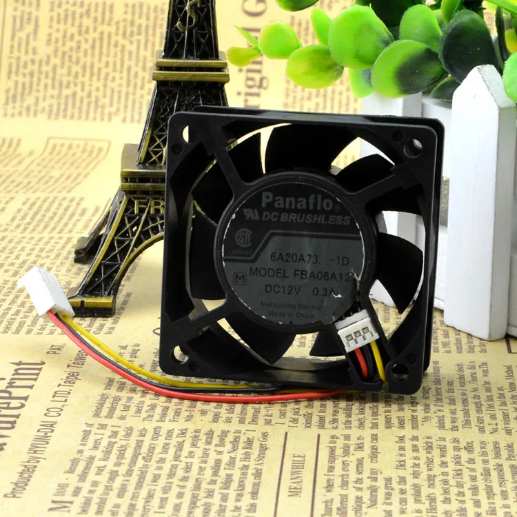 

НОВЫЙ ОРИГИНАЛЬНЫЙ FBA06A12V 12V 0.3A 6025 60*60*25 мм ОХЛАЖДАЮЩИЙ ВЕНТИЛЯТОР