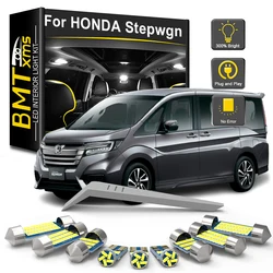 BMTxms Car Light Bulb Kit For Honda STEP WGN STEPWGN 1996-2016 2017 2018 2019 2020 2021 Canbus Vehicle LED Interior Dome Reading