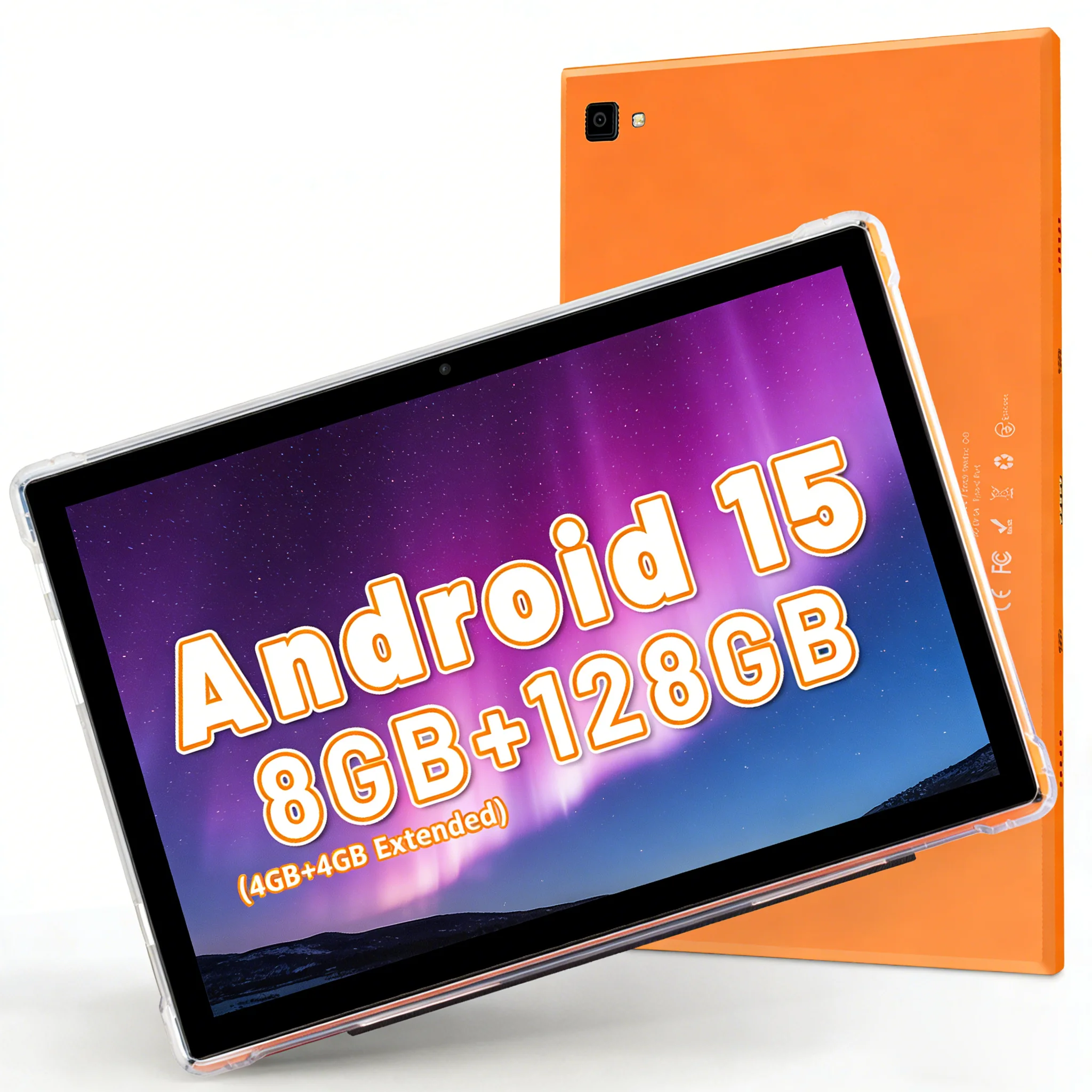 

Планшет Paitanry C40 10.1 дюйма, Android 15, восьмиядерный процессор, 8 ГБ ОЗУ (4 ГБ + 4 ГБ), 128 ГБ ПЗУ, Wi-Fi, Bluetooth, IPS HD сенсорный экран, для студентов