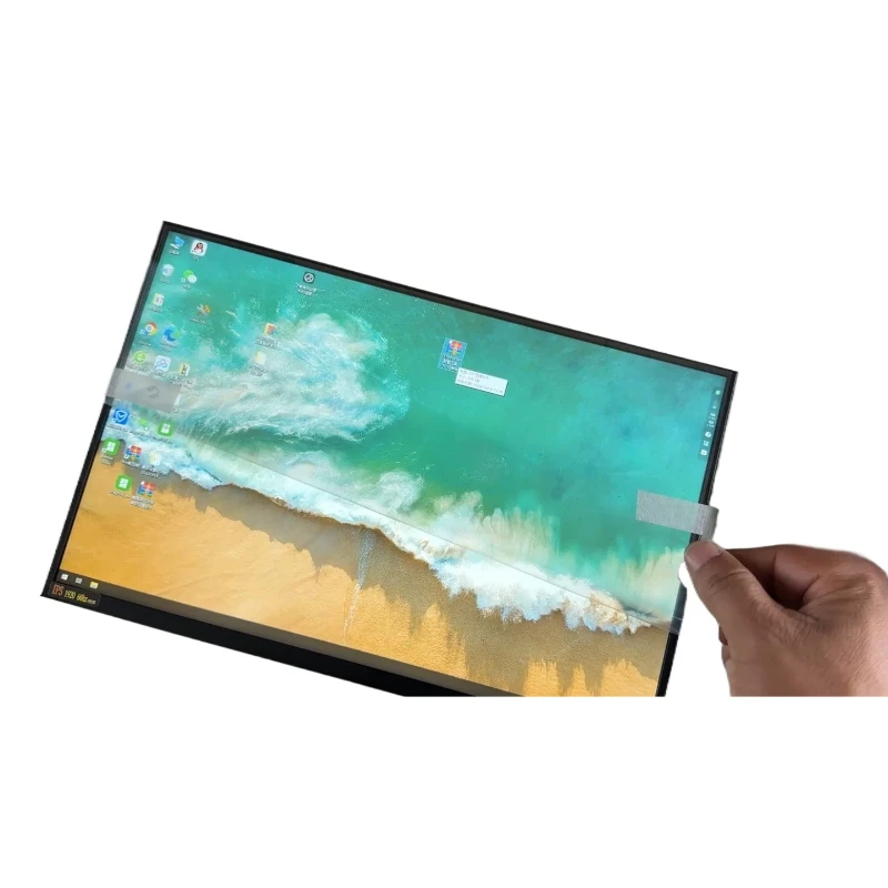 JX04 hand rubbing large screen device 14-inch in-line touch flat panel display, mobile phone first-line general advertising scre