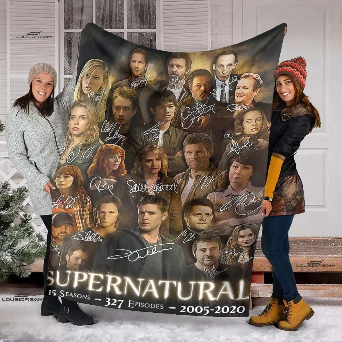 Multi-size Supernatural 3D Printing Four Seasons Blanket Sofa Cover Travel Bed Plush Blanket Lightweight Flannel Blanket