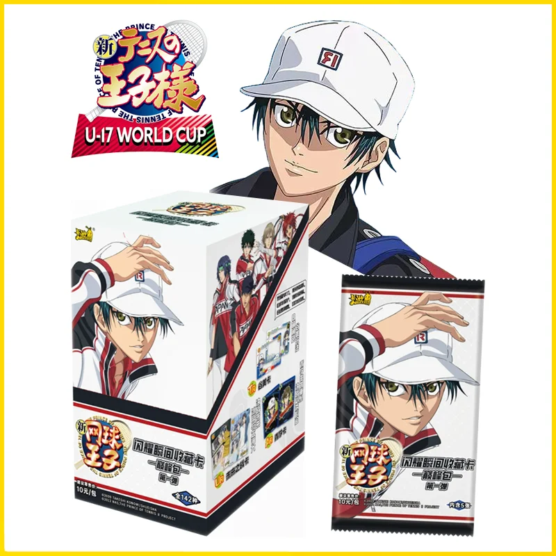 

Kayou 1-10 новые теннисные карты Prince of, коллекционные карты аниме, загадочная коробка, настольные игры, игрушки, подарки на день рождения для мальчиков и девочек