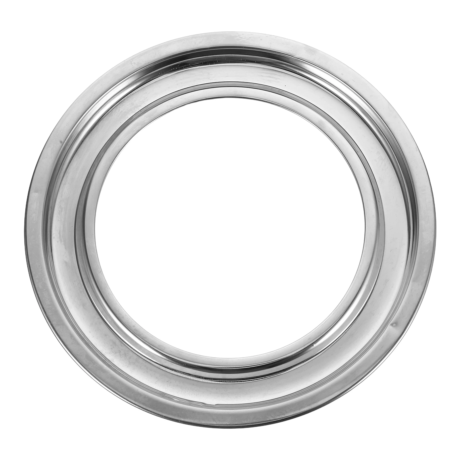 

Stove Drip Pan Thickened Base Large Capacity Gas Burner Covers Stainless Steel Oven Pans Easy Maintenance Kitchen