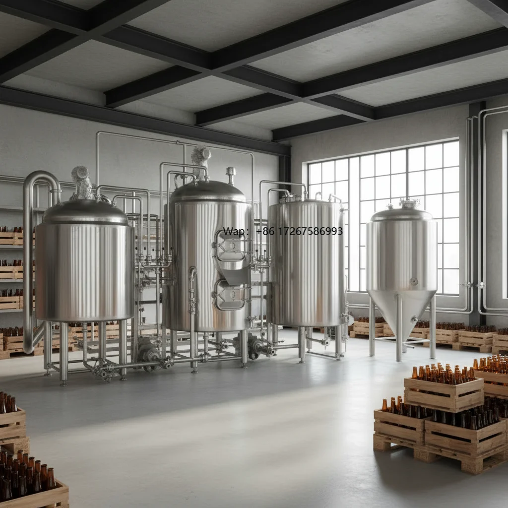 Advanced Beer Brewing System for Professionals Automated Process High Quality