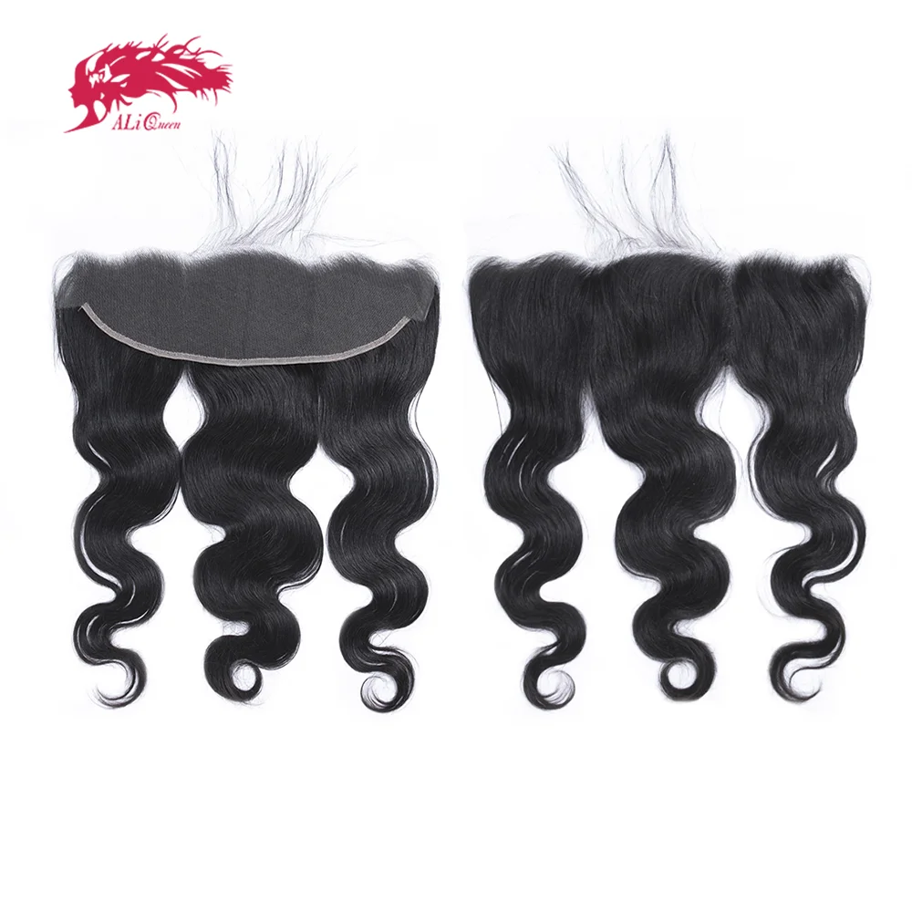 

Ali Queen Hair Body Wave 13x4 13x6 Кружевной фронтальный парик Человеческие волосы HD Кружевная застежка Оригинальные необработанные волосы Натуральный цвет Свободная часть