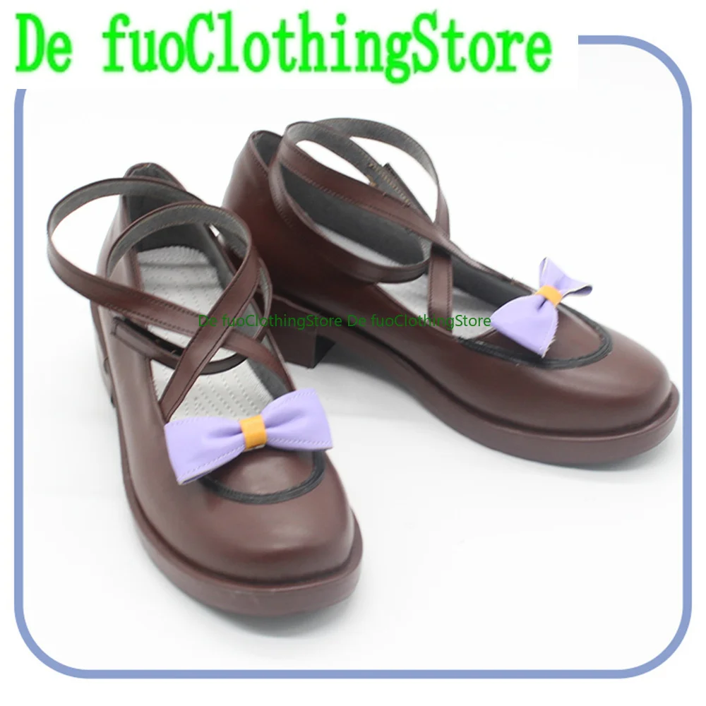 

Koshimizu Sachiko THE IDOLM@STER Обувь для косплея Сапоги Игра Аниме Карнавал Хэллоуин DefuoClothing Магазин обуви