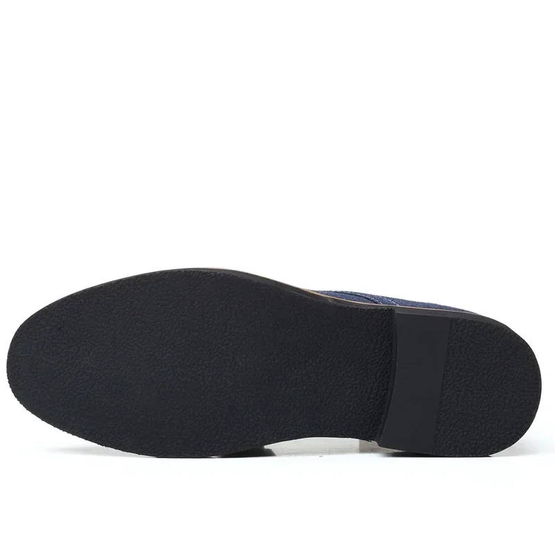 Men Oxfords Suede Leather Dress Shoes Men Casual Shoes Sneakers Luxury Brand  Loafers Men Classic Flats derby shoes