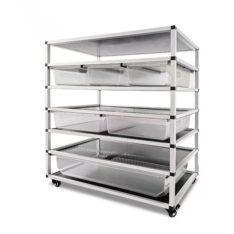 

Reptile PVC Cage Terrarium with Temperature Control,80*45*16cm Reptile Vivarium Cage for Lizard Python Bearded Dragon