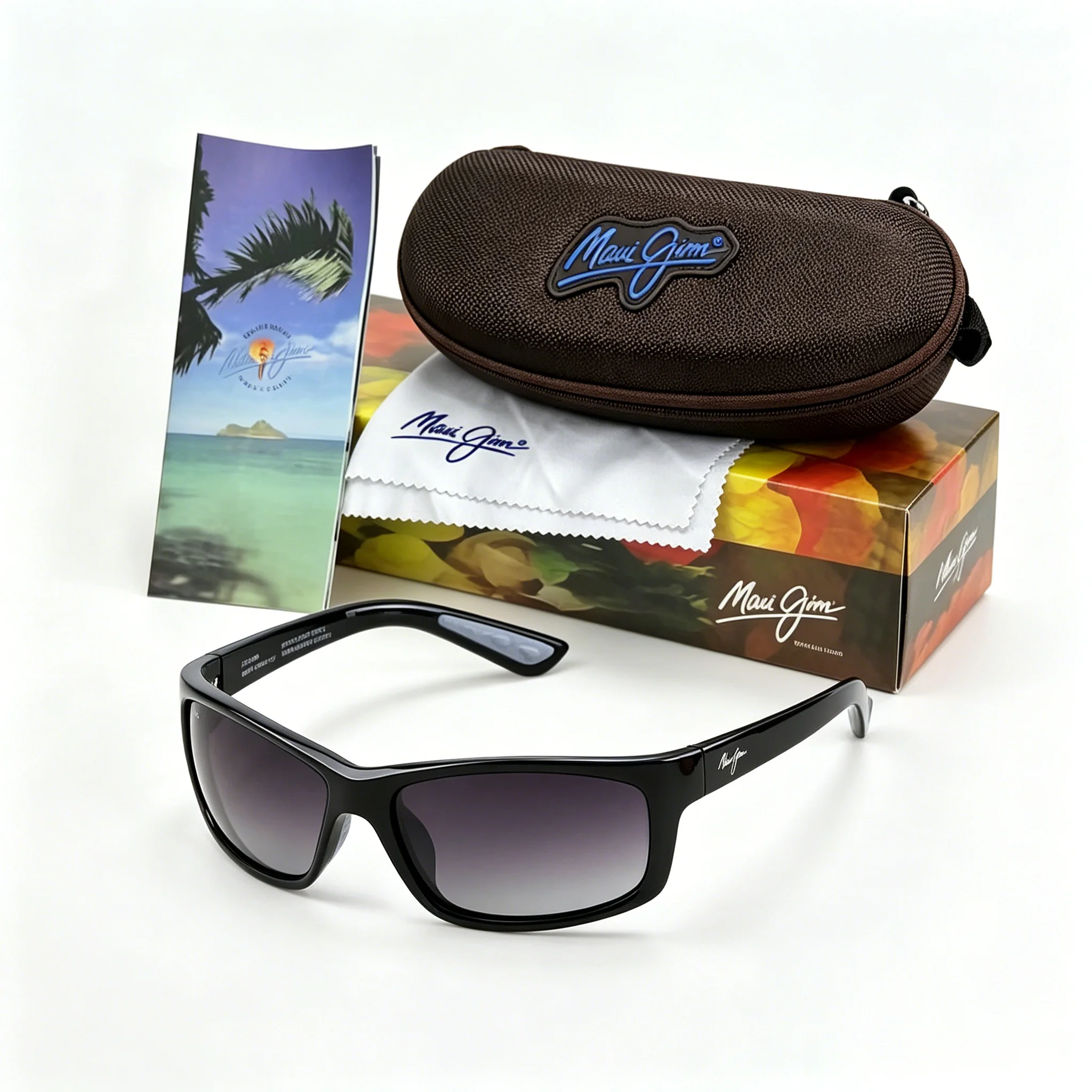 AliExpress mauijim Maui Jim High Quality Men Polarized Sunglasses UV400 Lady Polarized Driver Glasses Outdoor Sports Cycling Fishing Sports Glasses