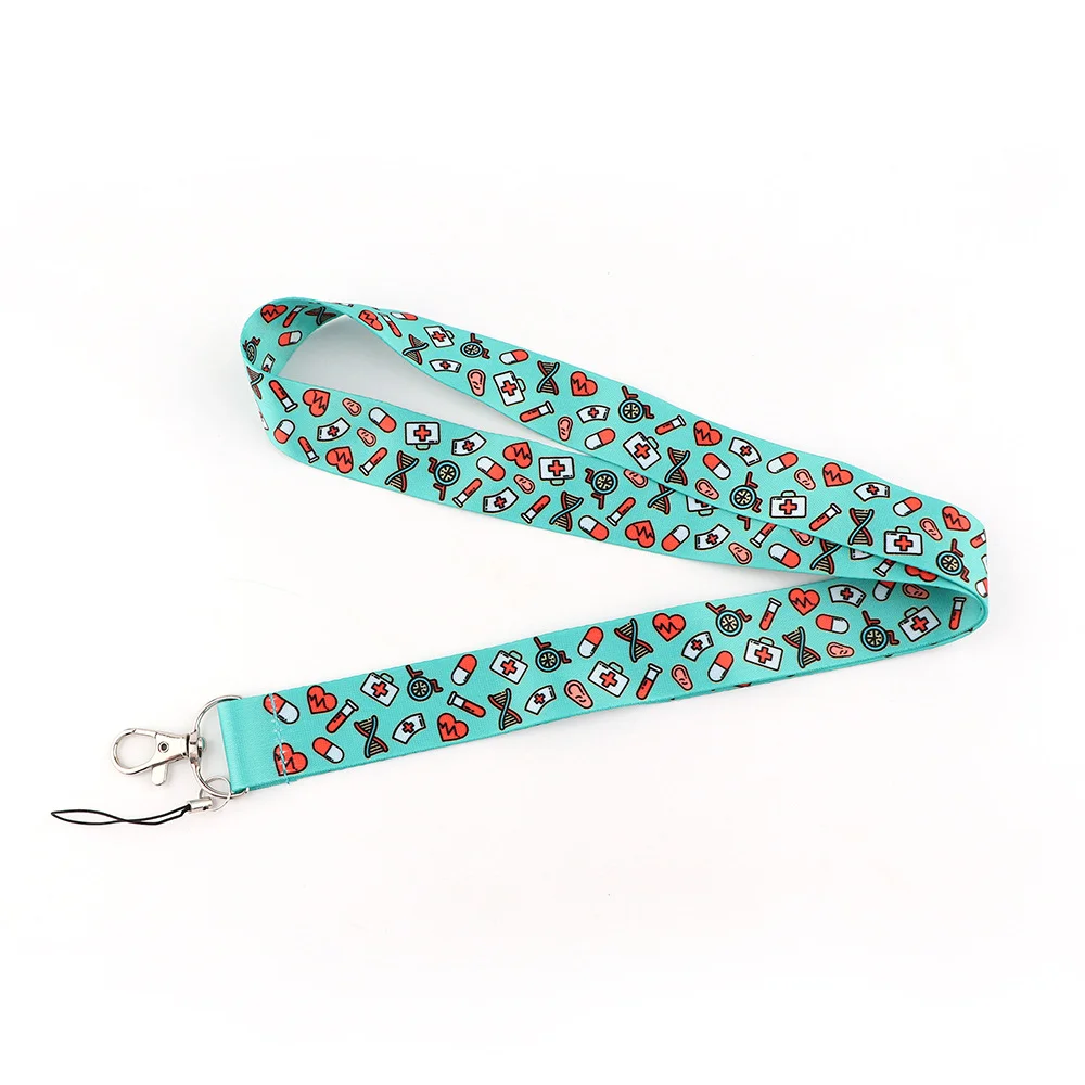 Medical Doctor Nurse Neck Strap Lanyards For Keys Keychain Badge Holder ID Credit Card Pass Hang Rope Key Ring Accessories Gift image 4