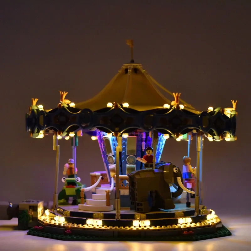 

Not Included Model Led Light Kit for 10257 Carousel Building Blocks City Bricks DIY Lamp Toys Set