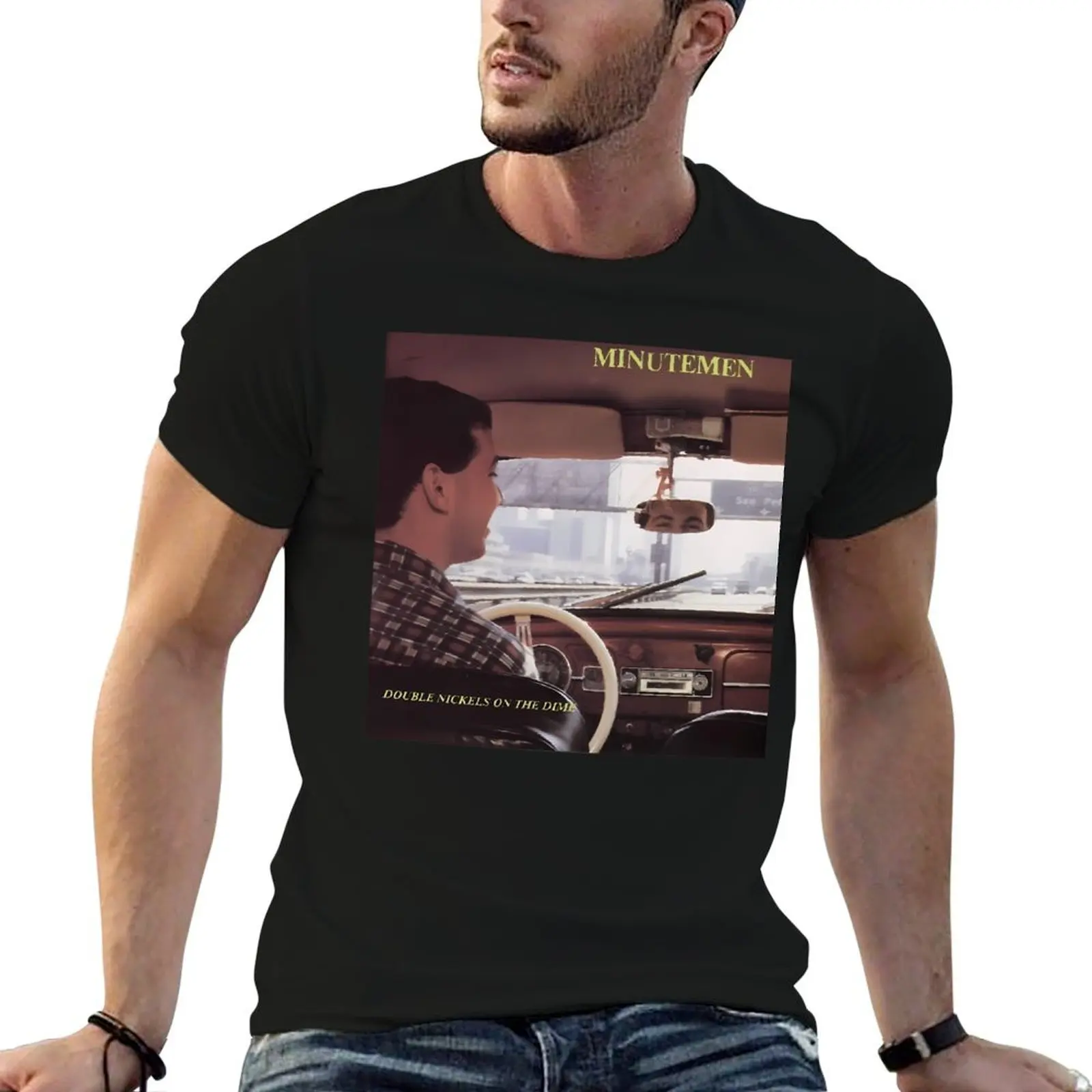 

The Minutemen Double Nickels On The Dime T-Shirt t shirt custom print men t shirt cotton 100% T-Shirt