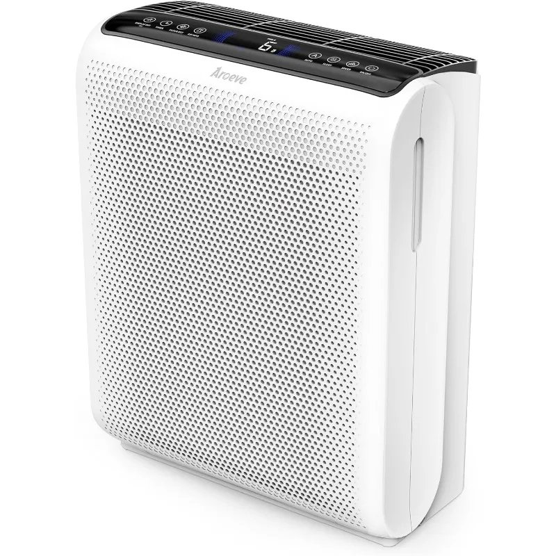 Air purifier for large rooms in the home, up to 1395 square feet, with air quality sensor to make your air cleaner