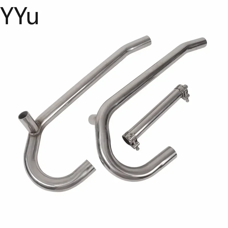 for Stainless Steel Front Exhaust Manifold Header Pipe Replacement Auto Engine Parts High Performance Heat Resistant Muffler