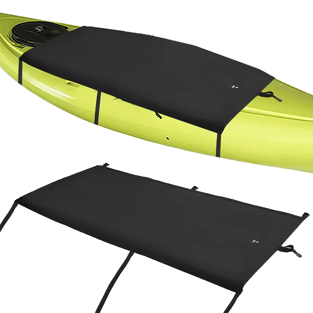 

1pcs Kayaking Cockpit Drape Cover Dust Cover Sun Protection Cover With Press Buckle Boat Accessories Adjustable