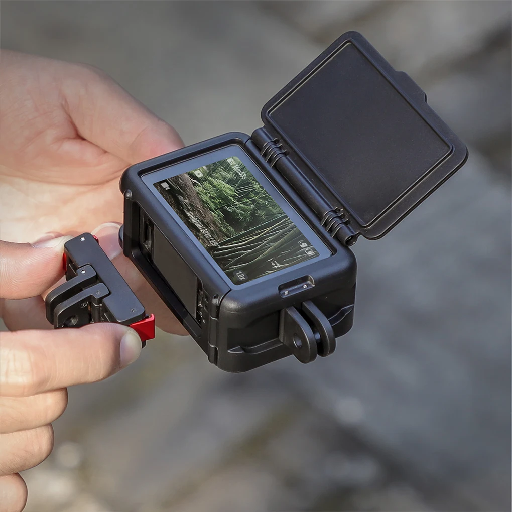 Guarda-sol de estrutura estendida com desempenho de proteção de luz aprimorado para Sunny Life Action 5Pro/4/3