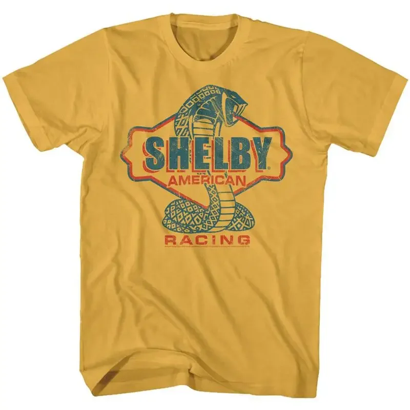 Carroll Shelby Cobrat T Shirt Old Sign Official New Sm 2Xl Ginger Cotton