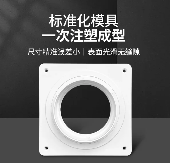 Screw-in Vent Hose Adapter Connector Kit Portable Air Conditioner Exhaust Duct Replacement Fitting
