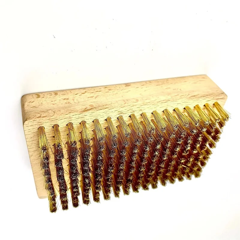 1PC High Quality Snowboard Brush Snow Wax Brush Ski Brush Copper Wire Cleaning Brush Copper Brush-B60B