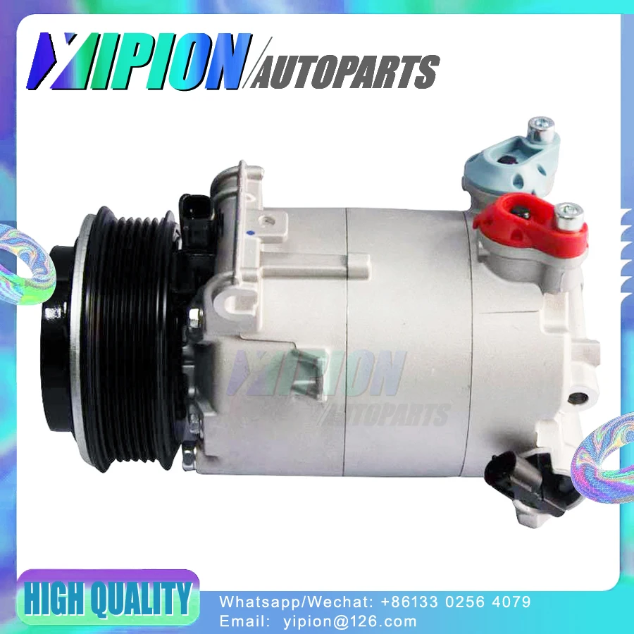 7VS16ec AC Compressor For Land Rover Discovery Sport Range Rover Evoque 2011-2018 EJ3219D629AB EJ3219D629AC LR066915 LR066915