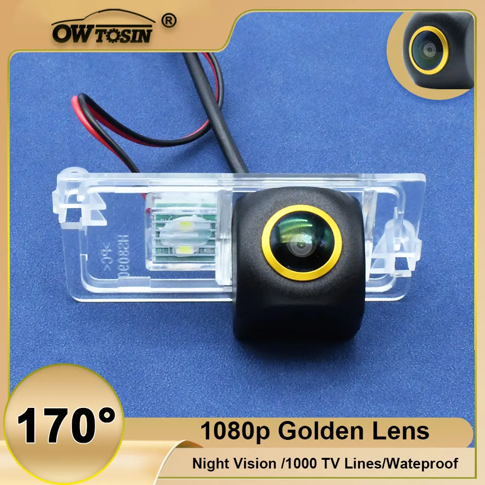 

Vehicle AHD 1080P 170° Golden Lens Rear View Car Camera For Chery A3 J3 Hatchback 2008 2009 2010 A11 E3 Tiggo Reversing Monitor