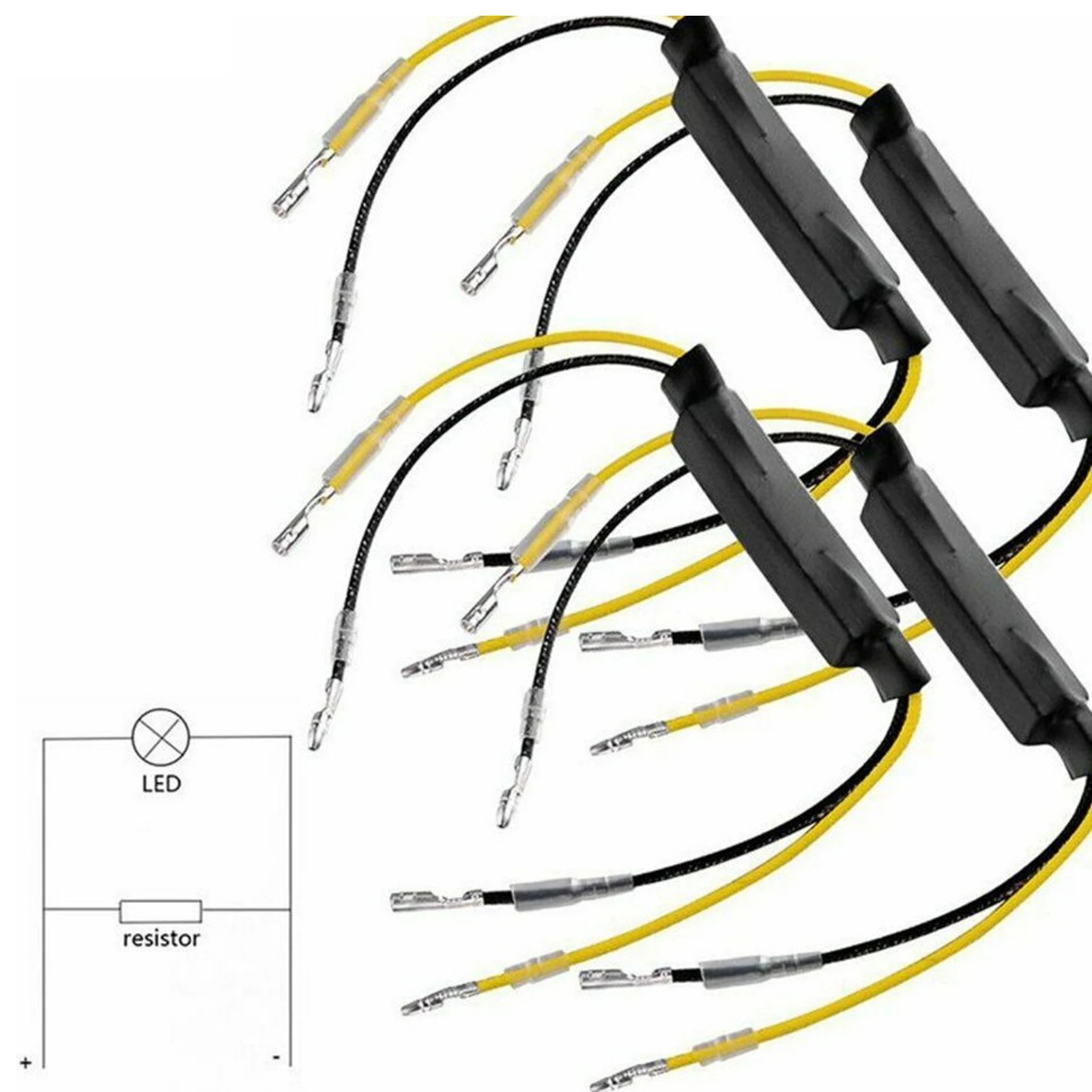 2 stücke Anzeige Last Widerstand Motorrad Blink 12V 21W Lösen Blinker Fehler LED Blinker lichter Fehler Decoder