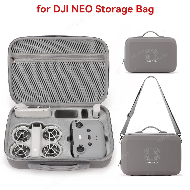 for DJI NEO Carrying Case RC-N3 Storage Bag NEO Fly More Combo PU Leather Splash-proof Handbag for DJI NEO Drone Accessories