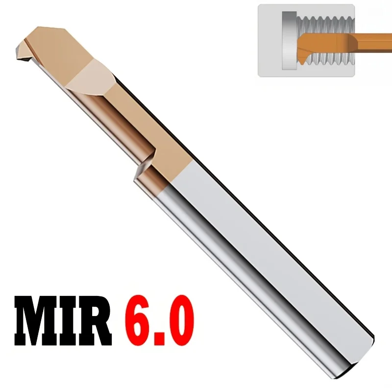 MIR Tungsten Carbide Alloy Boring tool turning lathe tools CNC small hole Grooving Threading Machining cutter for steel iron