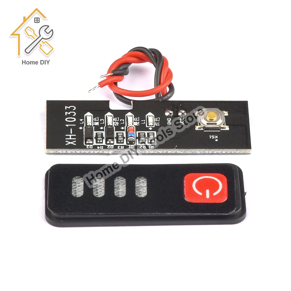 5S 18V 21V Screwdriver Battery Capacity Indicator 18650 Lithium Li-ion Battery Capacity Indicator LED Displayer Use A