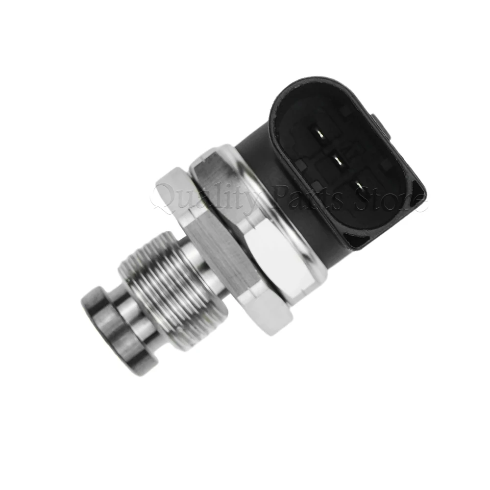 1800Bar CR FUEL PRESSURE Rail SENSOR For BMW X3 X5 X6 E46 E53 E60 E63 E71 E72 335d 320d 3.0L Accessories 0281002497 13537787167