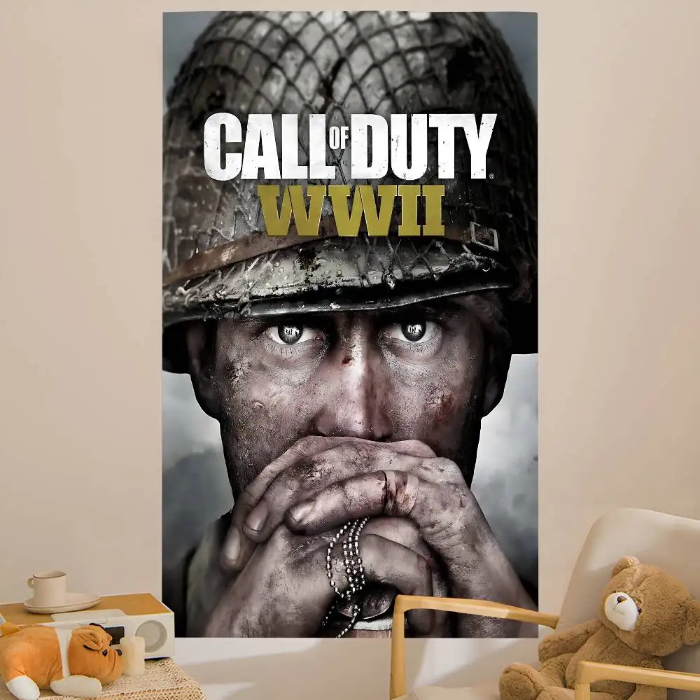 C-Call-of-Duty Gaming Colorful Tapestry Wall Hanging Bohemian Wall Tapestries Mandala Wall Hanging Sheets