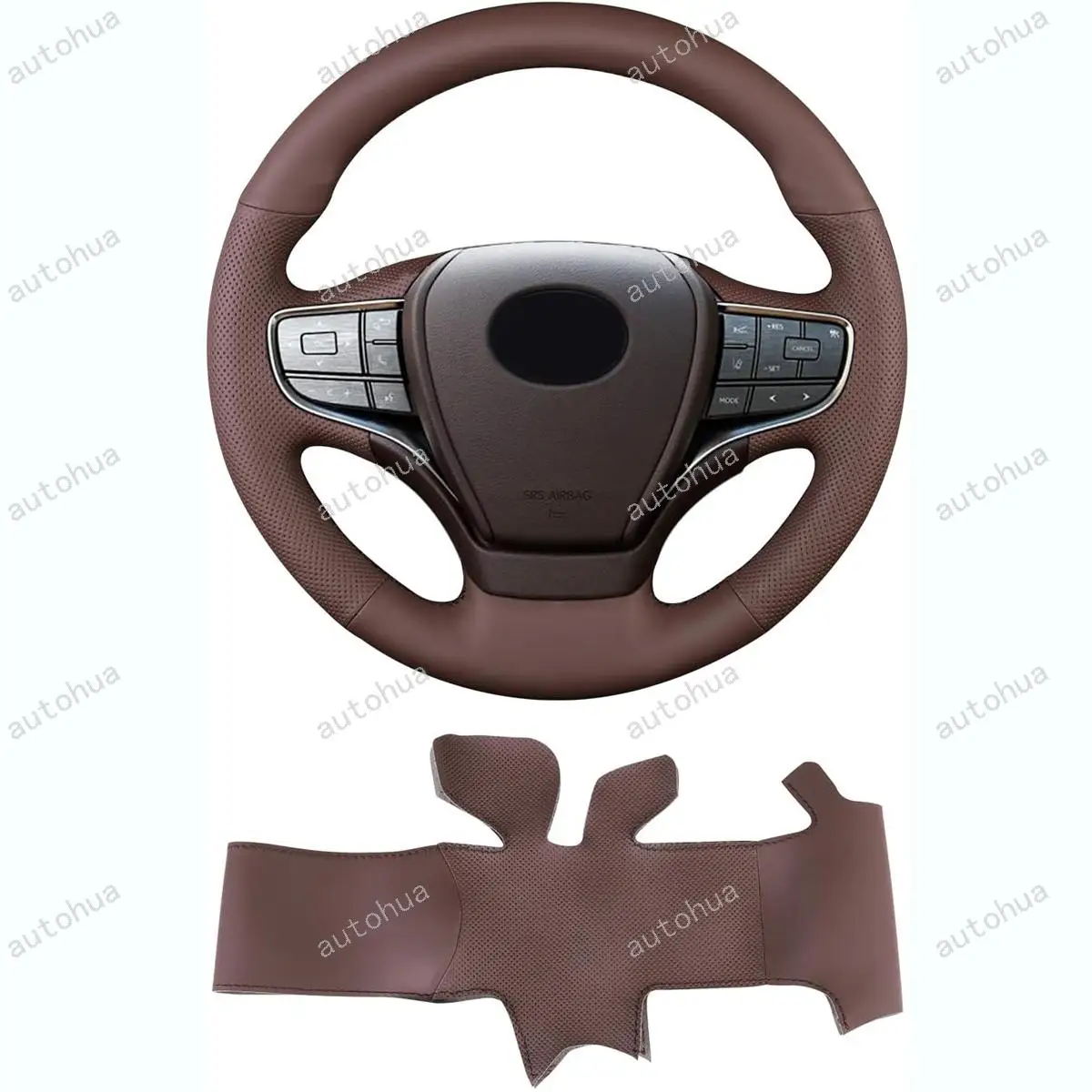 

Steering Wheel Cover for Lexus LS 500/500h/500 F Sport 2018 /ES UX 2019 /LS 500 Inspiration Series 2020 /LS UX 300e 2021/ES 2022