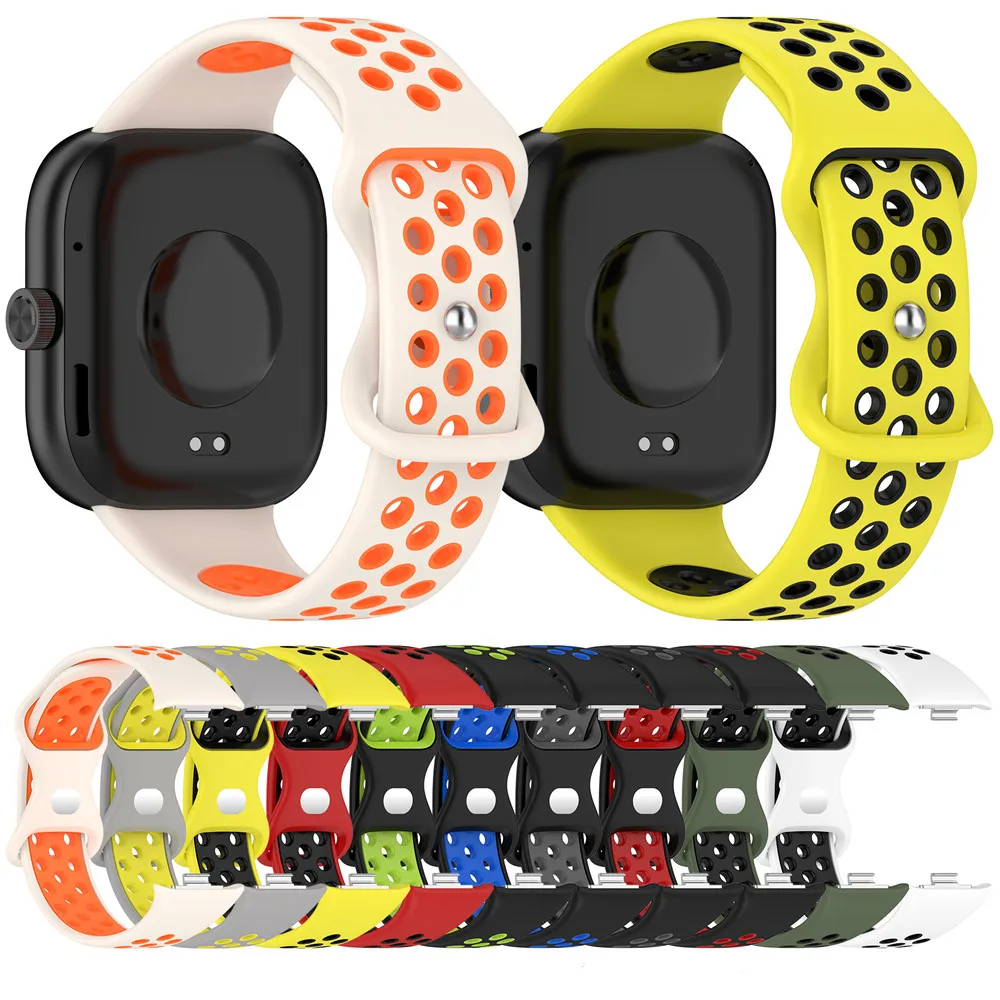 Dual Colors Strap for Redmi Watch4 Watchband for Redmi Watch 4 Wristband Sport Replacement