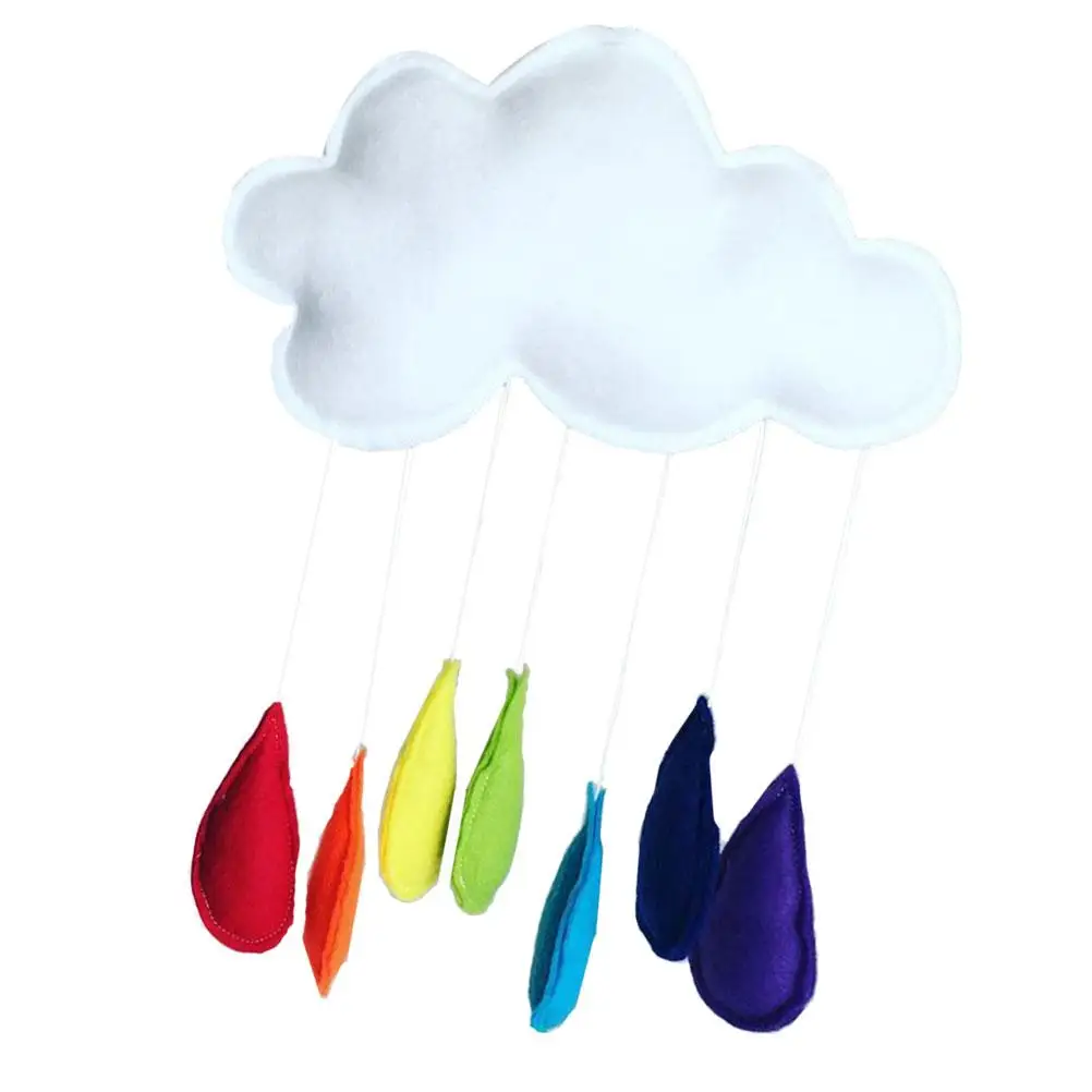 

Cloud Rainbow Pendant Wall Decoration Home Tent Children's Room Stunning Hanging Fashion Ornament