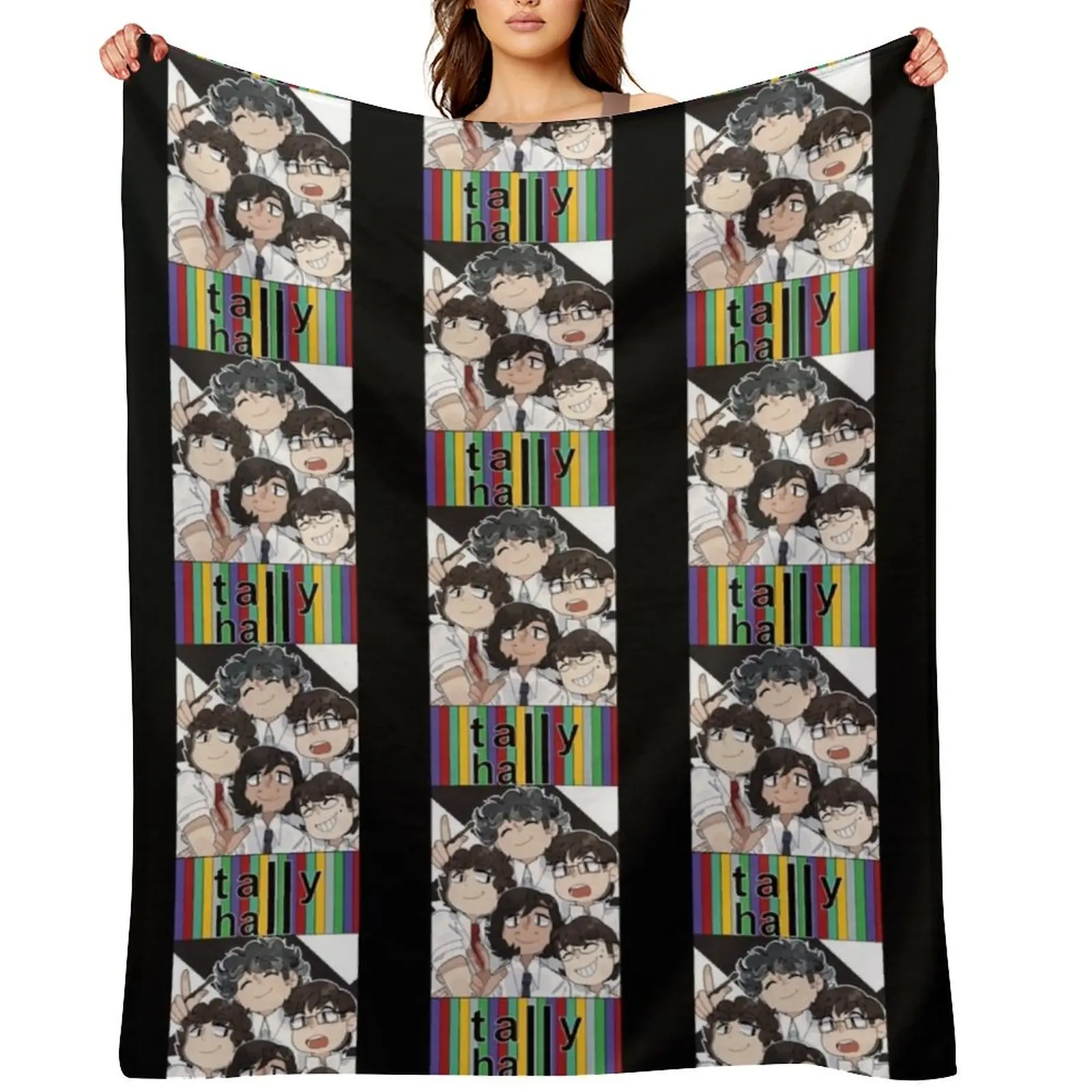 

Tally Hall Band Anime Throw Blanket Fashion Sofas Comforter Vintage for sofa Blankets